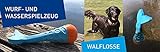 DIGGAR® Apportierspielzeug für Hunde, Wurf, Wasser, Walflosse,schwimmt im Wasser