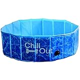 ALL FOR PAWS Hundepool - Chill Out Splash & Fun- Dog Pool Hundeswimmingpool Hunde Pool Swimmingpool S bis XL -EXTRA STABIL-